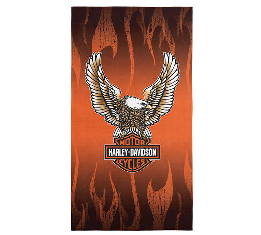 Serviette de plage en microfibre Flying Flames - 1HDM/A6000/0003/RET