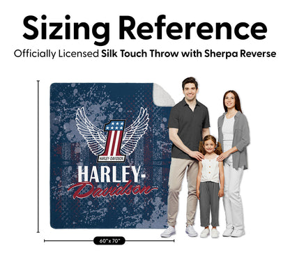 Couverture American Wings en sherpa - 1HDM/26700/0001/RET