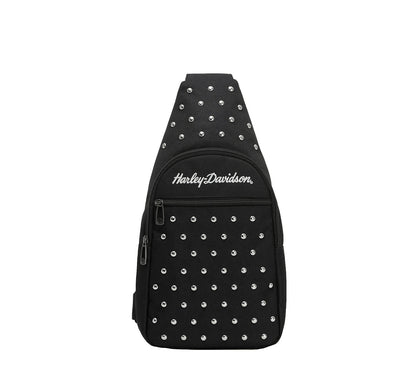 Sac bandoulière Moonshadow à clous - 99705-MB