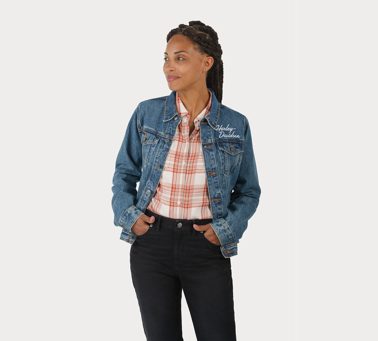 Veste en jean B&S pour femme - 99040-23VW