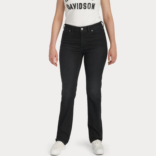 Jean droit taille haute Harley-Davidson pour femme - 99046-23VW