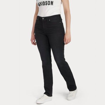 Jean droit taille haute Harley-Davidson pour femme - 99046-23VW