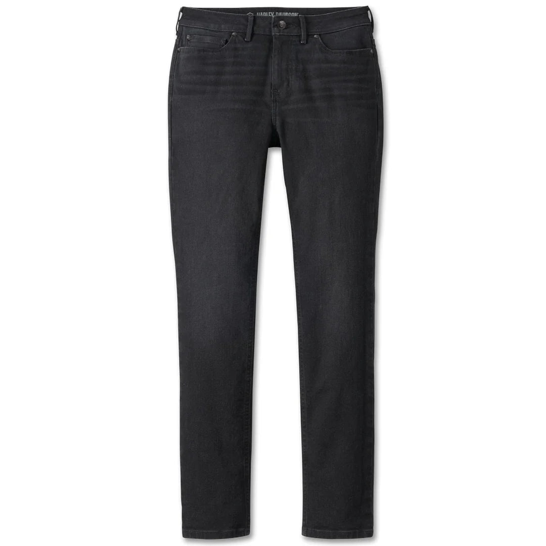 Jean droit taille haute Harley-Davidson pour femme - 99046-23VW