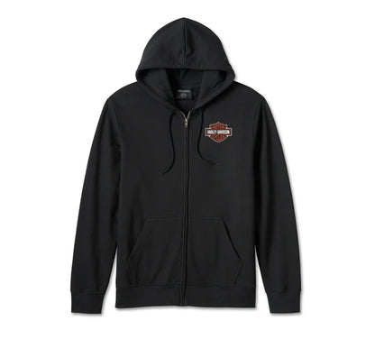 Sweat à capuche zippé B&S pour homme - 99066-24VM
