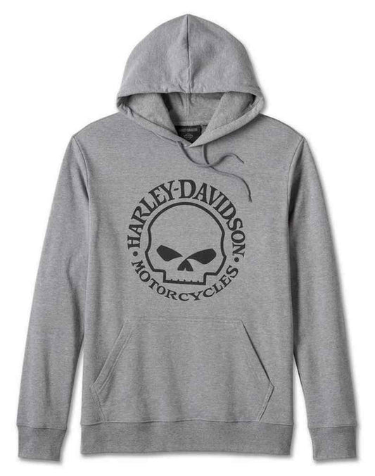 Sweat à capuche en polaire Willie G Sk**l pour homme – 99067-24VM