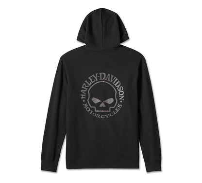 Sweat à capuche zippé Willie G Sk**l pour homme - 99068-24VM