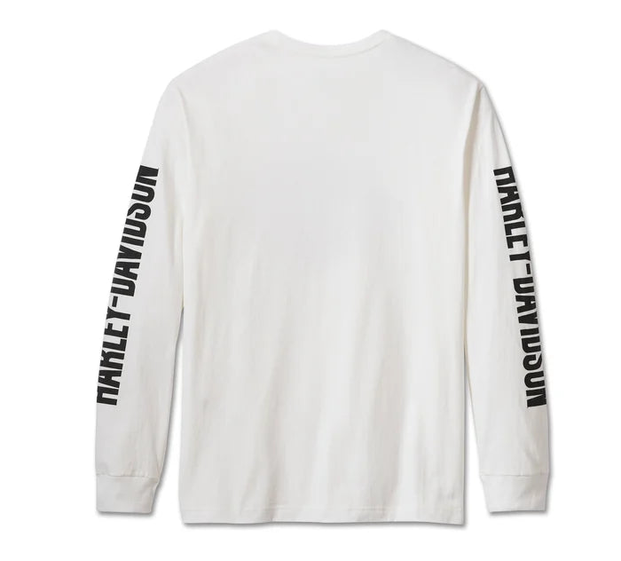 T-shirt à manches longues B&S pour homme - 99083-24VM