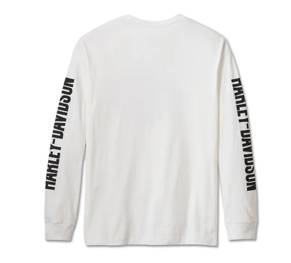 T-shirt à manches longues B&S pour homme - 99083-24VM