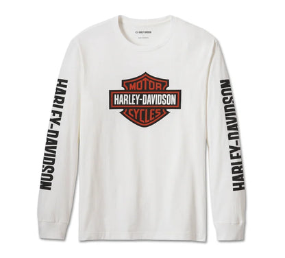 T-shirt à manches longues B&S pour homme - 99083-24VM