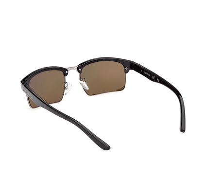 Lunettes de soleil décontractées semi-cerclées - HM00018-10U