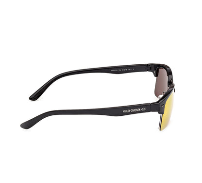 Lunettes de soleil décontractées semi-cerclées - HM00018-10U