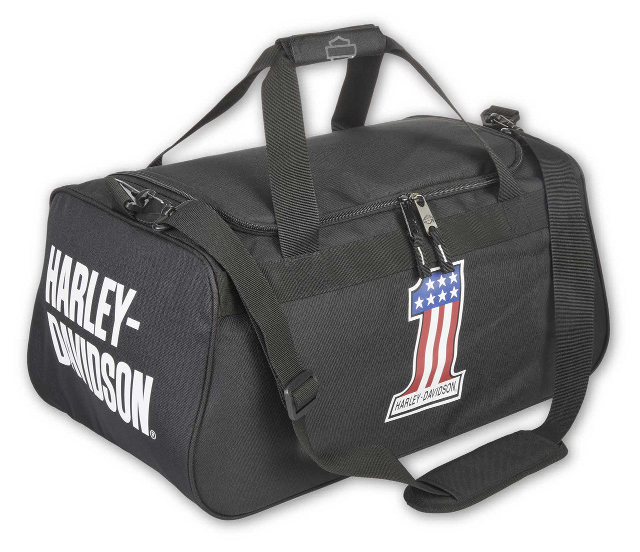 Sac de sport Harley-Davidson® n° 1 avec logo RWB et bandoulière - 99418-N1