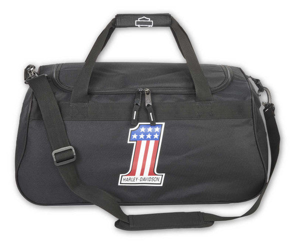 Sac de sport Harley-Davidson® n° 1 avec logo RWB et bandoulière - 99418-N1
