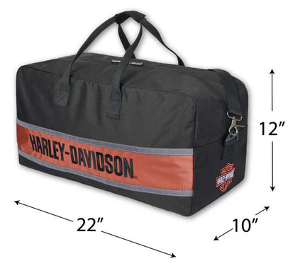 SAC HD SPORT STRIPE DUFFEL - 99633-BO