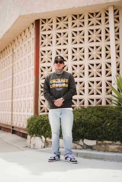 CREWNECK POUR HOMME DIRTBAG CALIFORNIA SHADOW - IH-SS26-CRW-DBC-SHA