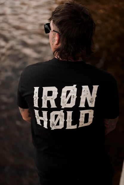 TSHIRT UNISEXE IRON HOLD BLACK - IH-SS26-TEE-IRH-BLK