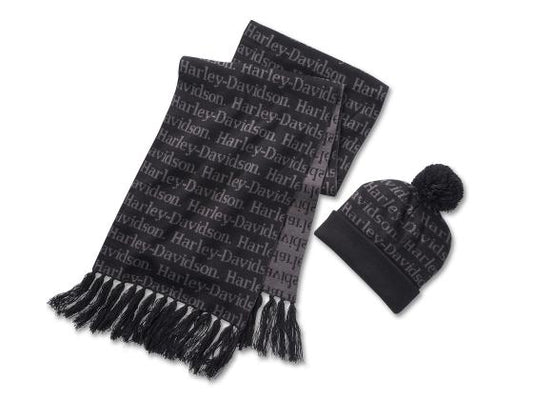 Ensemble bonnet et écharpe Harley-Davidson pour femme - 97671-25VW