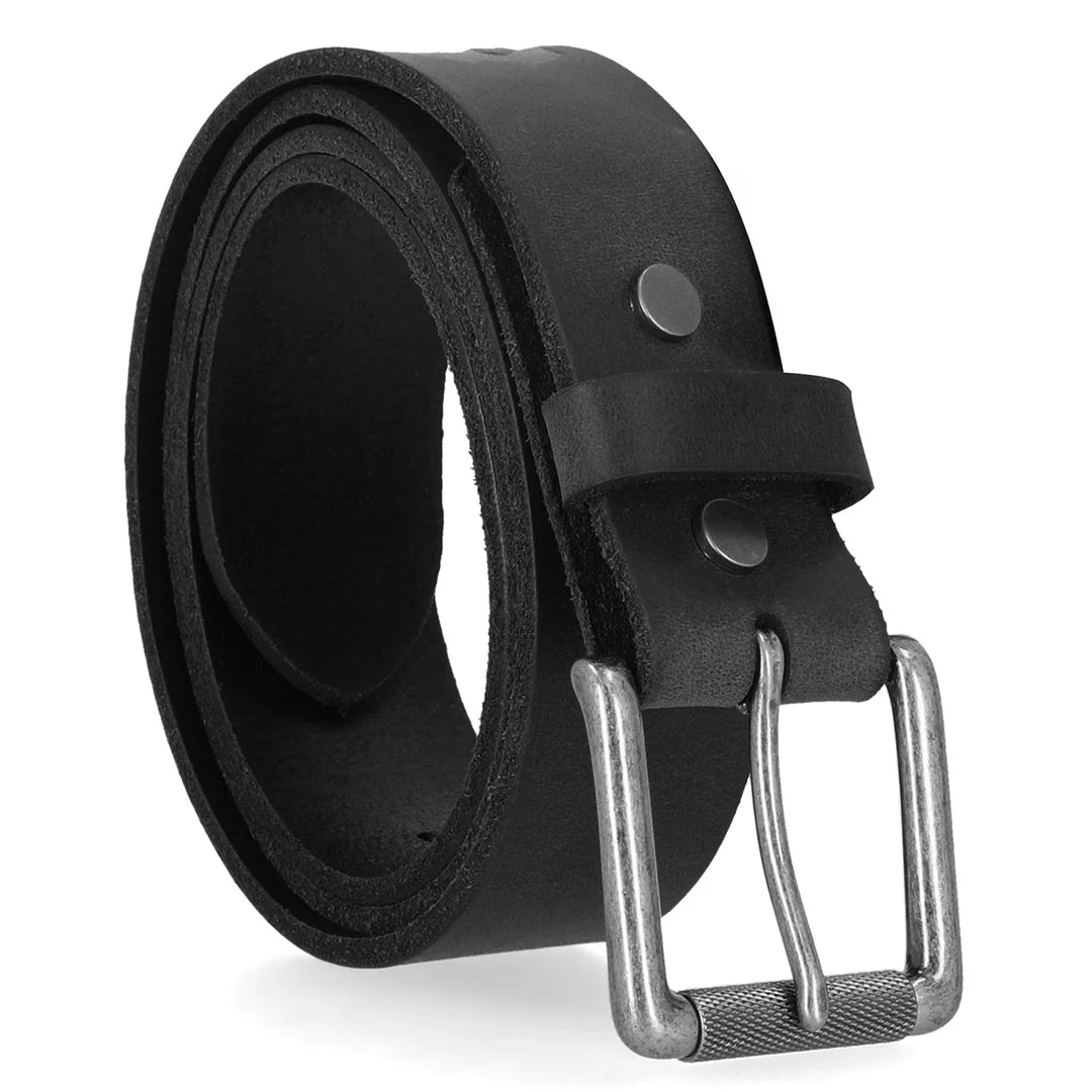 Ceinture en cuir noir Harley-Davidson pour homme, motif Willie G - BMM085/08