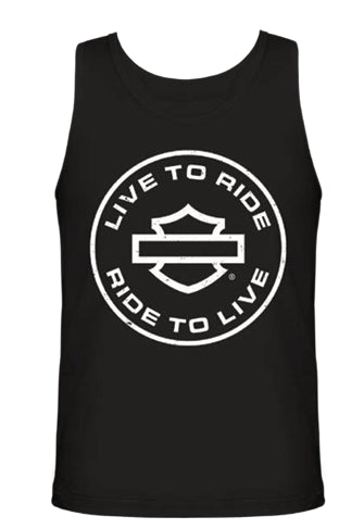 T-shirt sans manches pour homme Ride To Live - 3003214