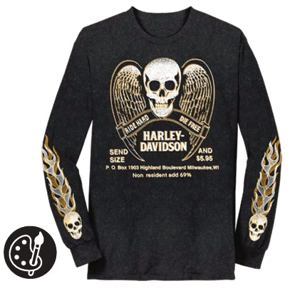 T-shirt à manches longue pour homme Quality - 3003216