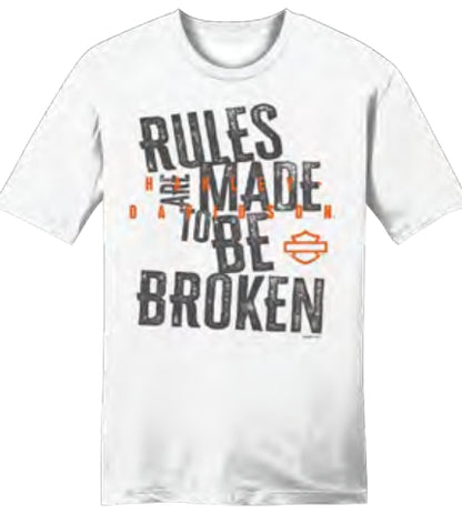 TSHIRT RULES BROKEN WHITE POUR HOMME - 3002357