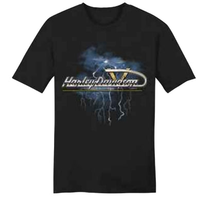 TSHIRT HD ROLLING THUNDER BLACK POUR HOMME - 3002337