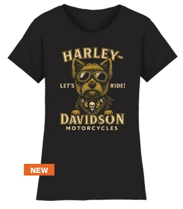 T-Shirt pour femme H-D BIKER DAWG - 3002953