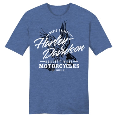T-SHIRT HOMME WORLD'S FINEST EAGLE OCEAN BLUE - 3002579