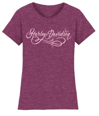 TSHIRT FEMME DEEP SCROLL CHERRIES - 3002584