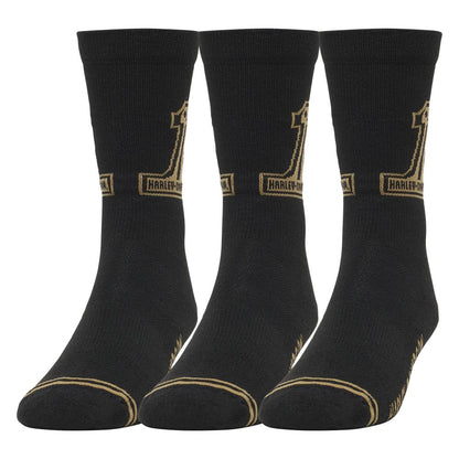 Chaussettes montantes Willie G #1, lot de 3 - D3433-001