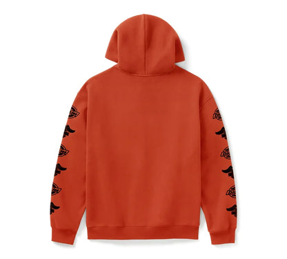 Sweat à capuche Dickies x HD Eagle Sleeve - Orange vintage - 96566-25VX