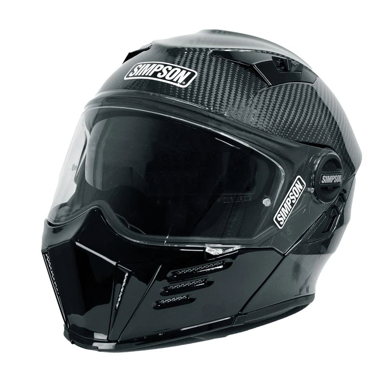Casque Simpson Bandit modulaire Carbon (SIM-M59C)
