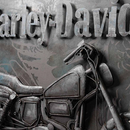 Décoration murale en métal Harley-Davidson - HDL-15567