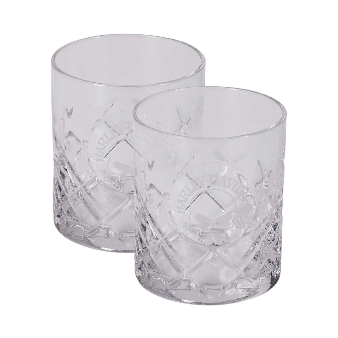 Coffret de verres Harley-Davidson Willie G. Crystal - HDL-18832