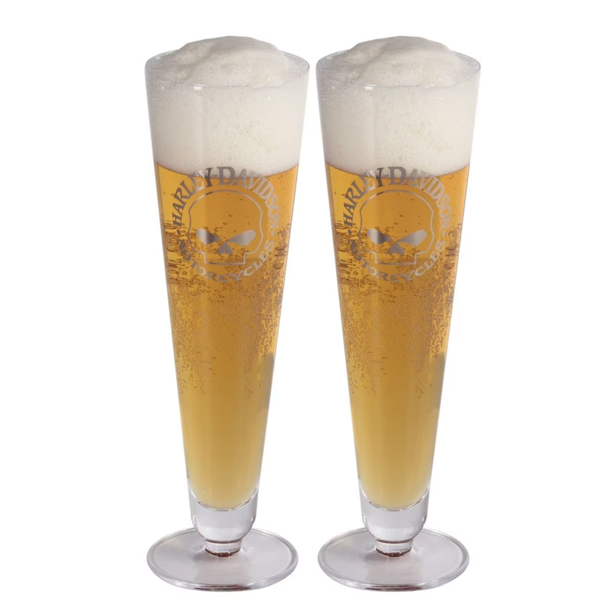 Coffret de verres à bière Pilsner HD Willie G. - HDL-18834