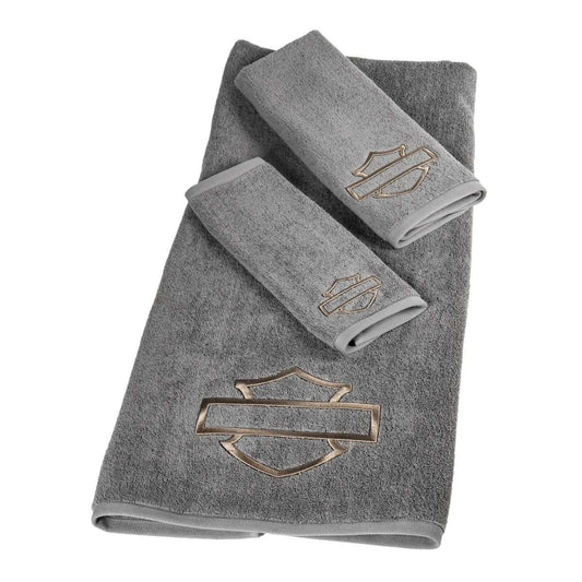 Ensemble de 3 serviettes de toilette Harley-Davidson - HDL-19514