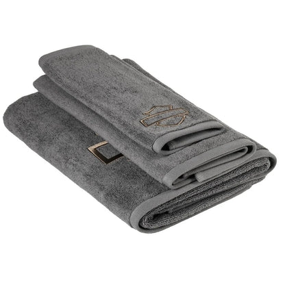 Ensemble de 3 serviettes de toilette Harley-Davidson - HDL-19514
