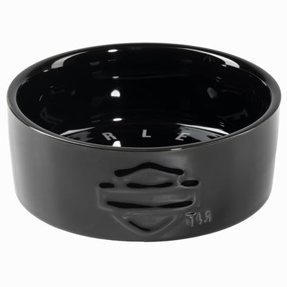 Gamelle pour animaux en céramique Open B&S - Noire - HDX-90229