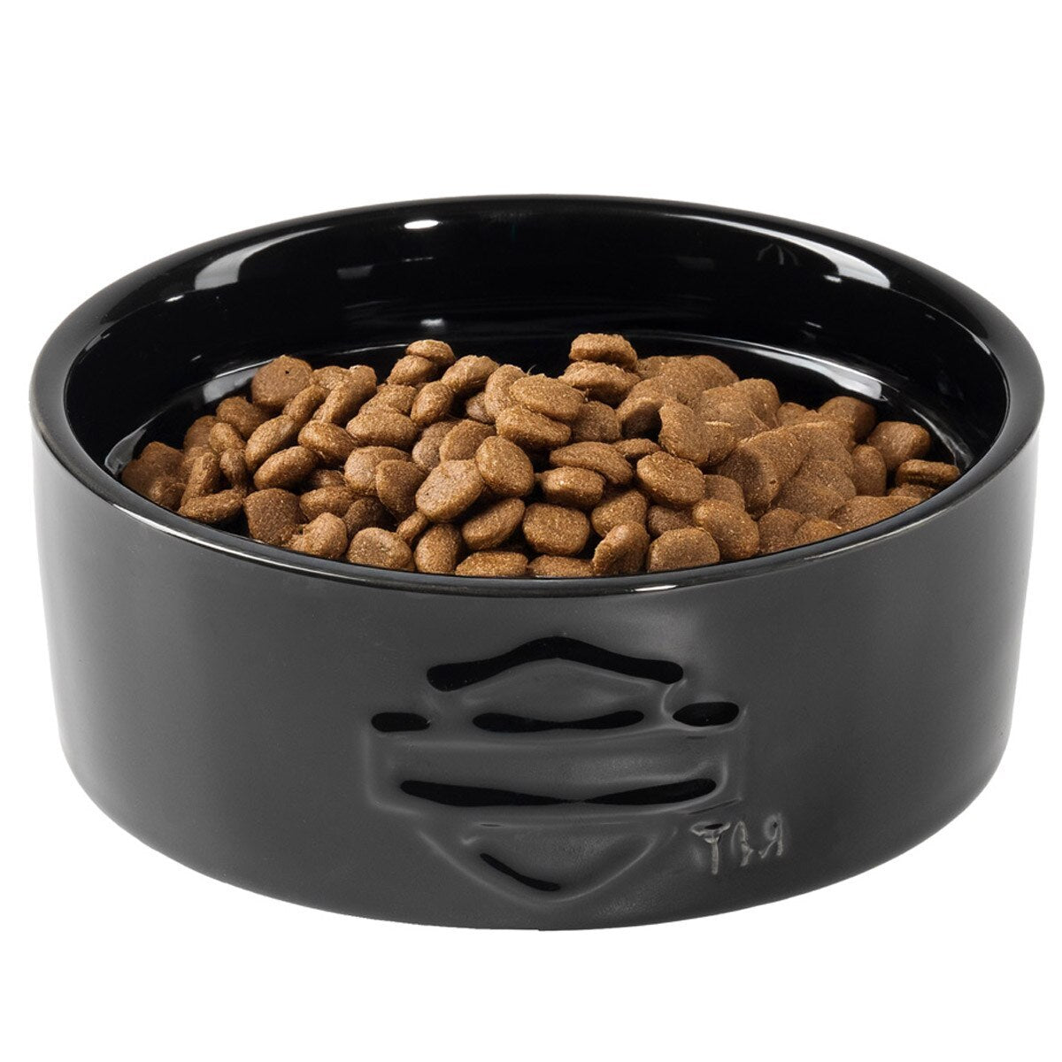 Gamelle pour animaux en céramique Open B&S - Noire - HDX-90229