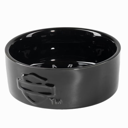 Gamelle pour animaux en céramique Open B&S - Noire - HDX-90229