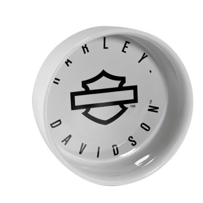 Gamelle ouverte en céramique B&S pour animaux de compagnie - Blanche - HDX-90230