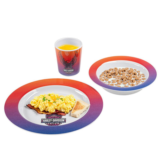 Ensemble tasse et assiette pour enfant HD - HDX-98679