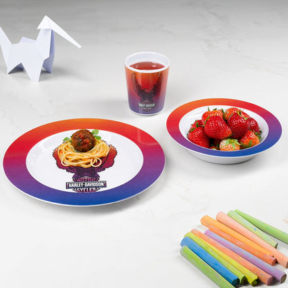 Ensemble tasse et assiette pour enfant HD - HDX-98679