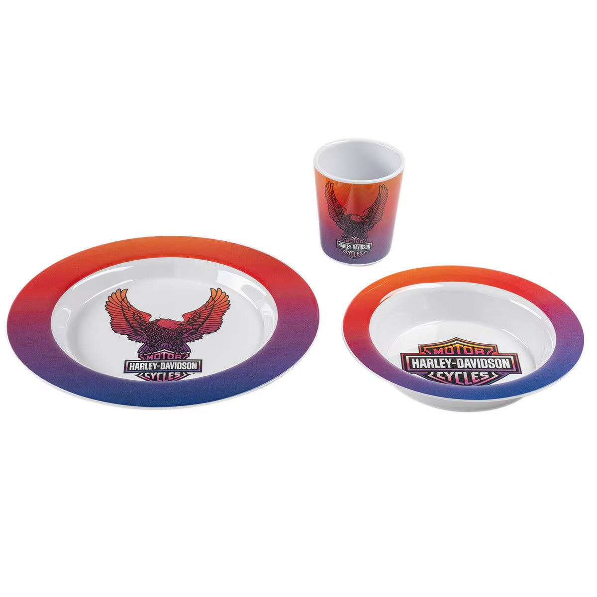 Ensemble tasse et assiette pour enfant HD - HDX-98679