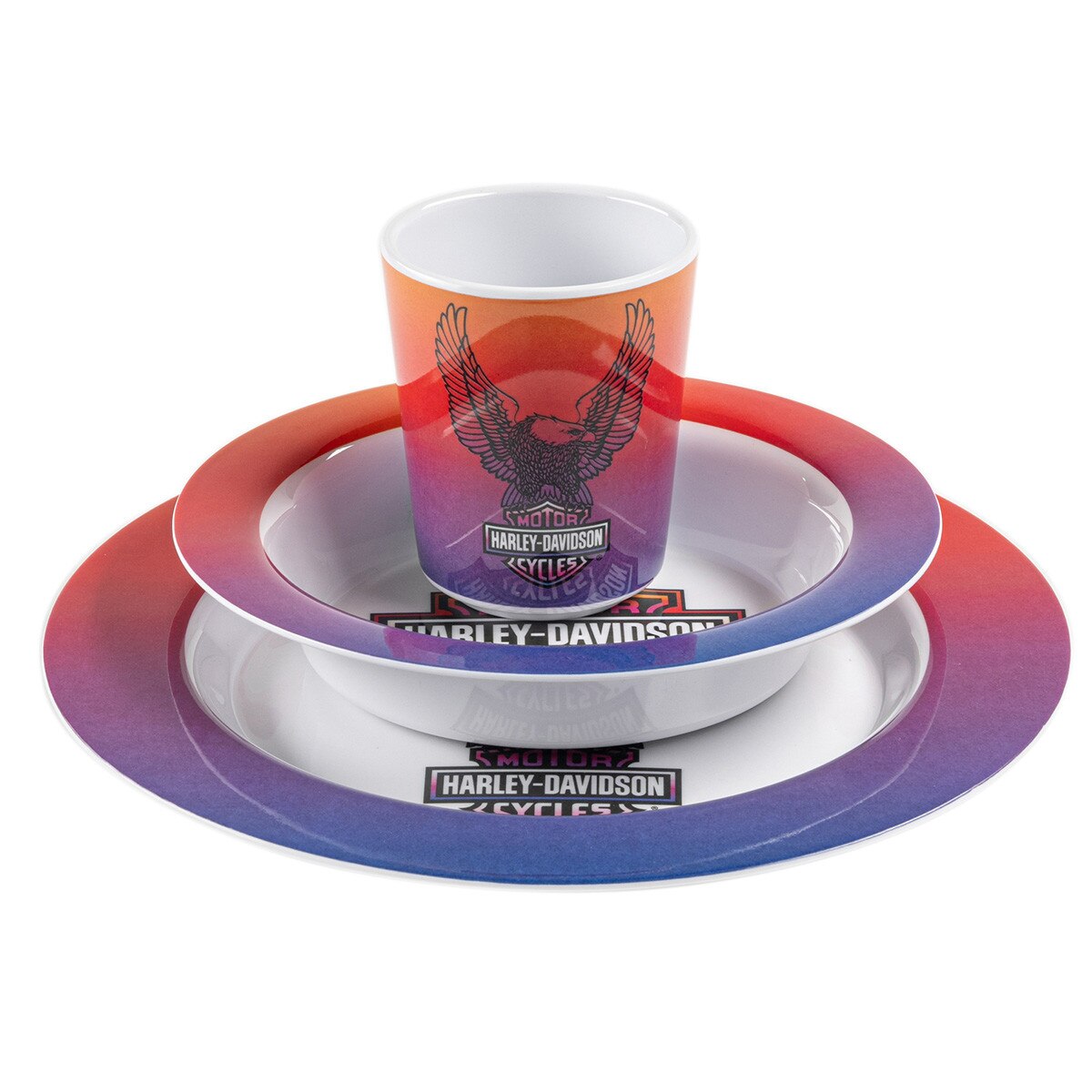 Ensemble tasse et assiette pour enfant HD - HDX-98679
