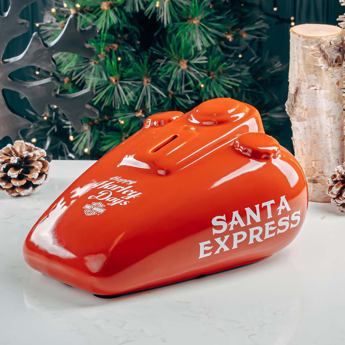 Banque de monnaie en réservoir d'essence Santa Express - HDX-99345