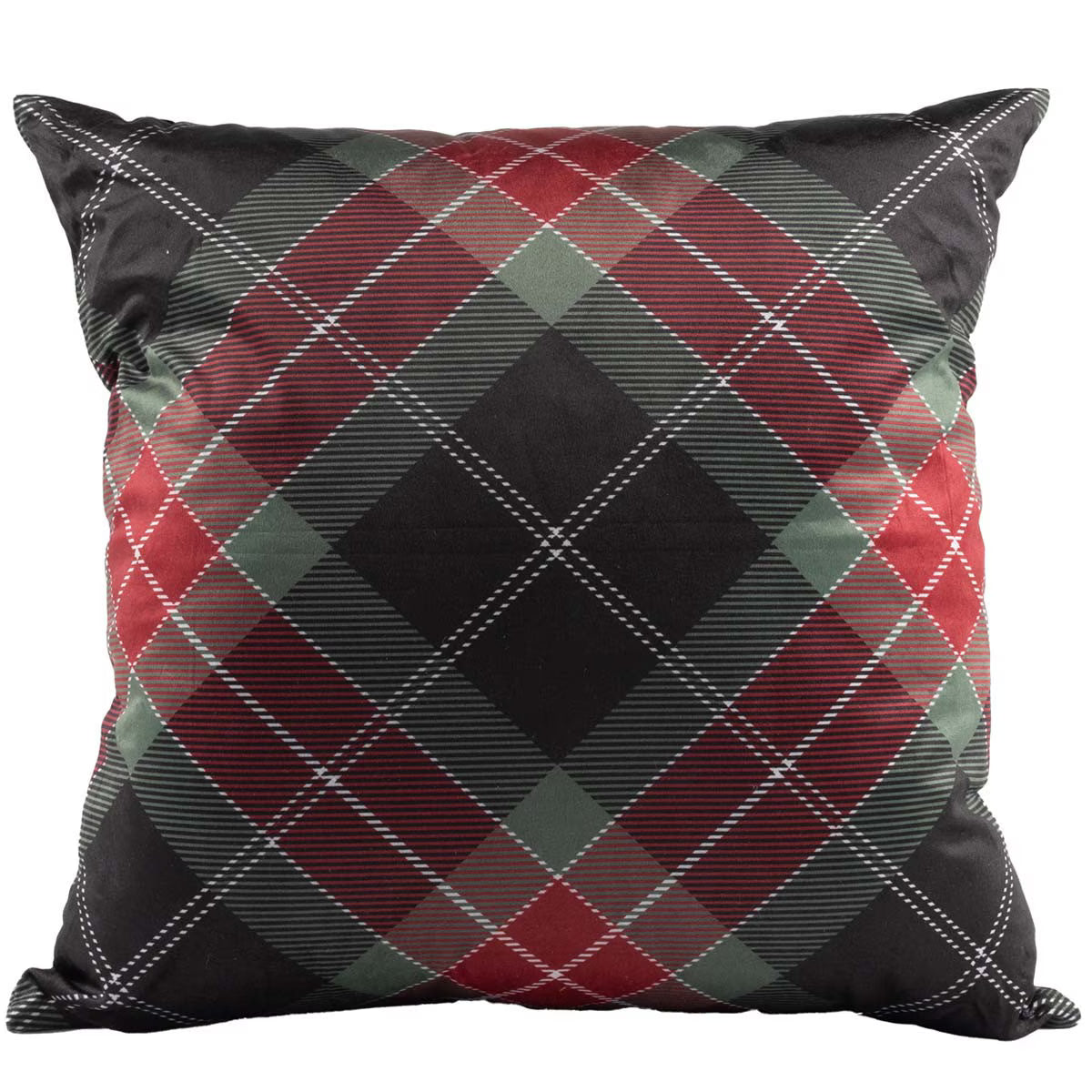 Coussin à carreaux de Noël - HDX-99352