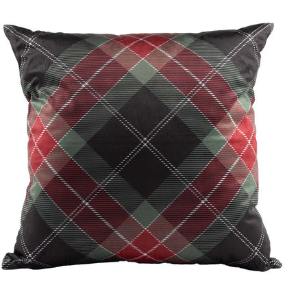 Coussin à carreaux de Noël - HDX-99352