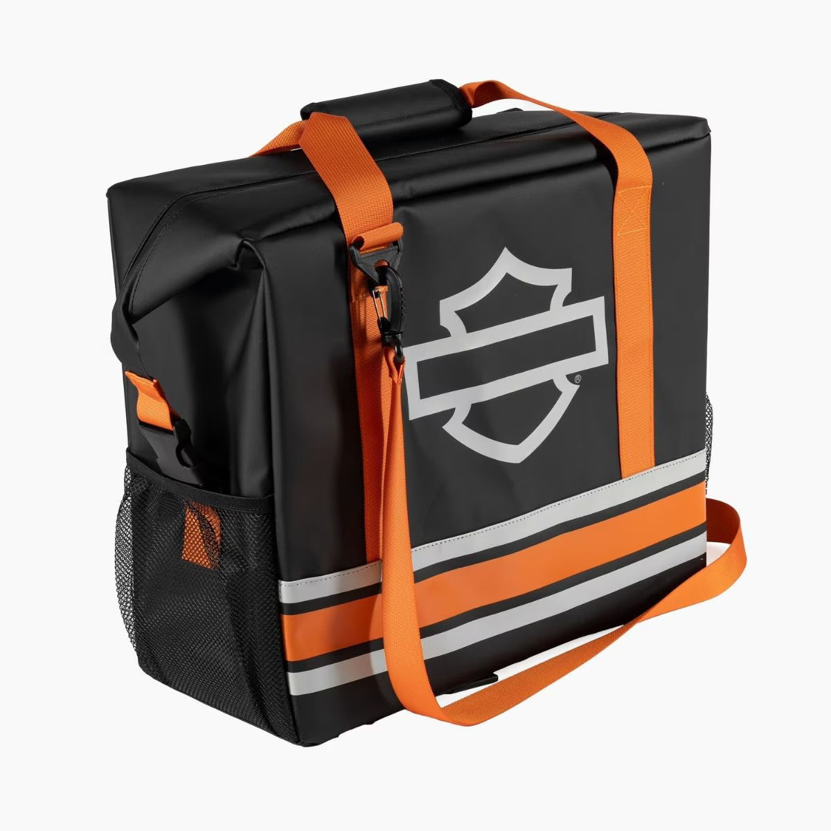 Sac isotherme souple à rayures B&S ouvert - HDX-99372