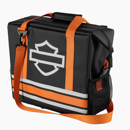 Sac isotherme souple à rayures B&S ouvert - HDX-99372